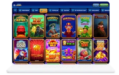 Spins of Glory Casino register